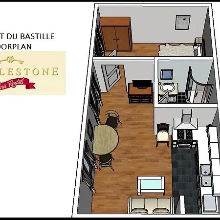 Le Secret Du Bastille Paris Exterior photo